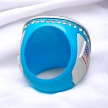 Baby Blue & White Champion