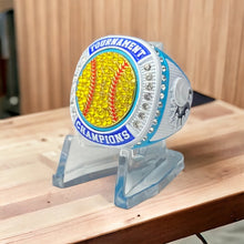 Baby Blue & White Champion