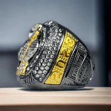 2023 PREMIUM Fantasy Football Championship Ring | Gunmetal tone | with Stand