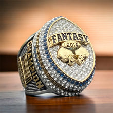 CUSTOM NAME 2005 - 2023 Fantasy Football Championship Ring MASSIVE