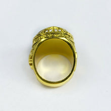 *PREMIUM* 2023 FANTASY FOOTBALL CHAMPIONSHIP RING Gold tone Trophy with Stand