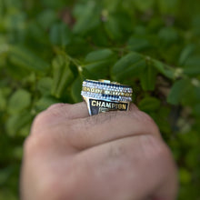 CUSTOM NAME 2005 - 2023 Fantasy Football Championship Ring MASSIVE