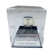 2021 or 2022 RING INCLUDED Customizable Display Case | Fantasy Football Championship Ring