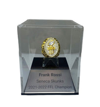 2024 RING INCLUDED Customizable Display Case | Fantasy Football Championship Ring