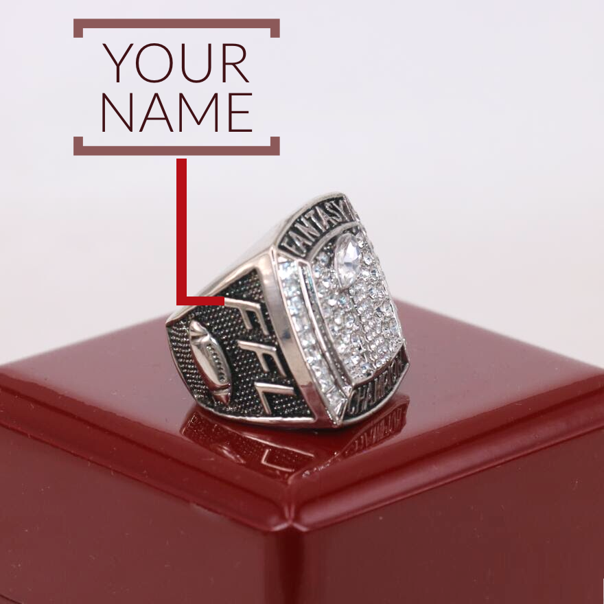 CUSTOM NAME 2024 Fantasy Football Championship Ring