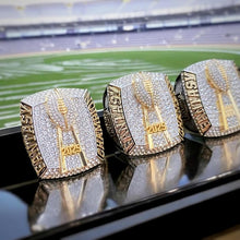 HUGE 2025 FANTASY FOOTBALL CHAMPIONSHIP RING Silver+ Gold
