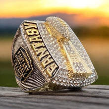 HUGE 2025 FANTASY FOOTBALL CHAMPIONSHIP RING Silver+ Gold