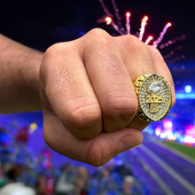 Premium 2025 FANTASY FOOTBALL CHAMPIONSHIP RING Gold and Silver