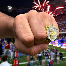 Premium 2025 FANTASY FOOTBALL CHAMPIONSHIP RING Gold and Silver