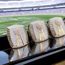 HUGE 2025 FANTASY FOOTBALL CHAMPIONSHIP RING Silver+ Gold