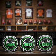Neon Yellow or Green 2026 Fantasy Football Championship Ring