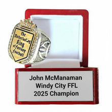 CUSTOM DISPLAY CASE + RING INCLUDED