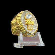 Premium 2024 FANTASY FOOTBALL CHAMPIONSHIP RING Gold and Silver