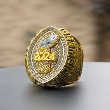 Premium 2024 FANTASY FOOTBALL CHAMPIONSHIP RING Gold and Silver