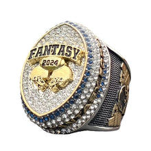 MASSIVE 2024 FANTASY FOOTBALL CHAMPIONSHIP RING Silver+ Gold