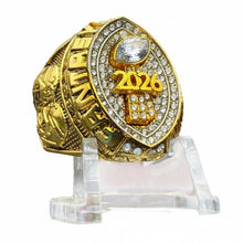 Premium 2026 FANTASY FOOTBALL CHAMPIONSHIP RING Gold and Silver