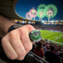 2025 Fantasy Football Championship Ring Neon Yellow or Green