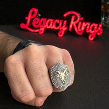 2025 GOAT Fantasy Football Championship Ring Greatest of All Time