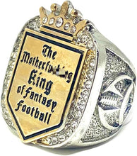 Motherf*cking King of Fantasy Football FANTASY FOOTBALL CHAMPIONSHIP RING