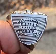 GOAT FANTASY FOOTBALL CHAMPIONSHIP RING