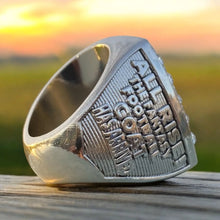 GOAT FANTASY FOOTBALL CHAMPIONSHIP RING