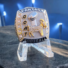 GOAT FANTASY FOOTBALL CHAMPIONSHIP RING