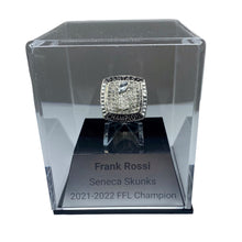 2021 or 2022 RING INCLUDED Customizable Display Case | Fantasy Football Championship Ring